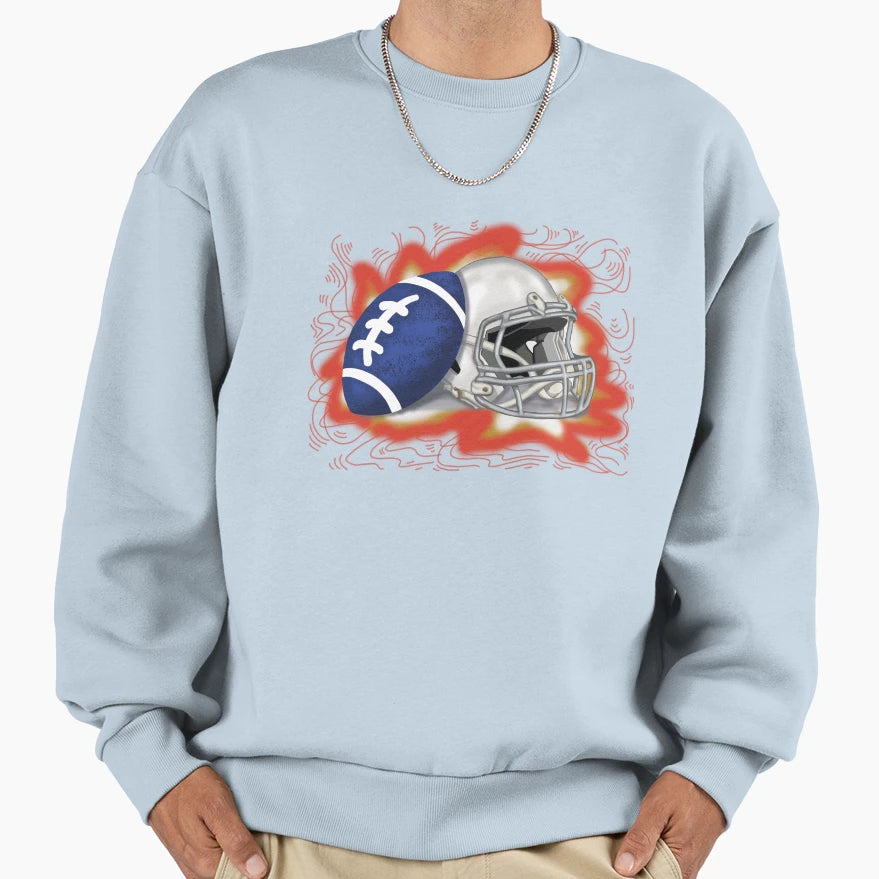 Football Power Sweatshirt - Novelty Apparel Unisex - T-Shirt, Sweatshirt, Hoodie