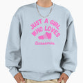 Just Who Loves Cleats Sweatshirt - Casual Everyday Wear Unisex - T-Shirt, Sweatshirt, Hoodie