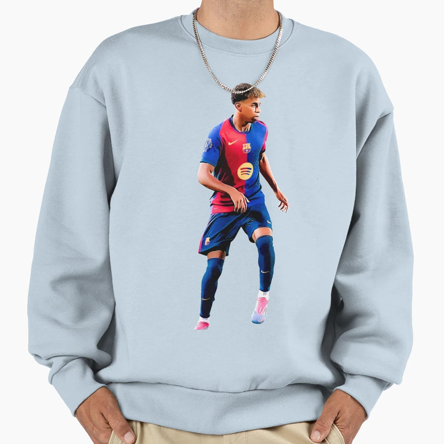 Lamine Yamal Sweatshirt - Unique Graphic Men Women - T-Shirt, Sweatshirt, Hoodie