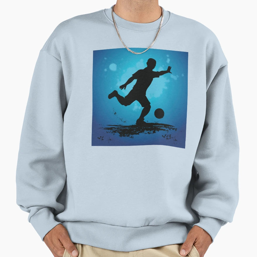 Foot Ball Sesign Sweatshirt - Fun Novelty Design Men Women - T-Shirt, Sweatshirt, Hoodie