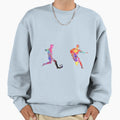 Mens Football Dribbling Ball Sweatshirt - Minimalist Print for Adults - T-Shirt, Sweatshirt, Hoodie