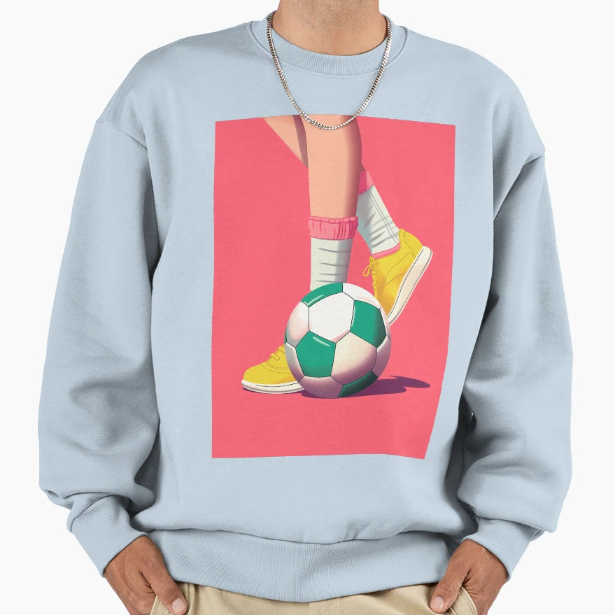 Soccer Futsla Lovers 2 Sweatshirt - Aesthetic Graphic for Adults - T-Shirt, Sweatshirt, Hoodie
