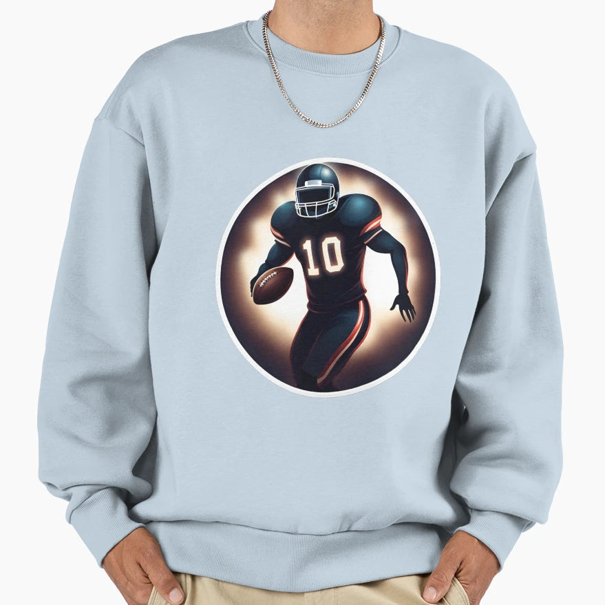 American Football Sweatshirt - Custom Art Print for Adults - T-Shirt, Sweatshirt, Hoodie