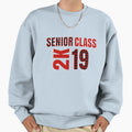 Senior Class 2K Trendy Buffalo Sweatshirt - Casual Everyday Wear Men Women - T-Shirt, Sweatshirt, Hoodie