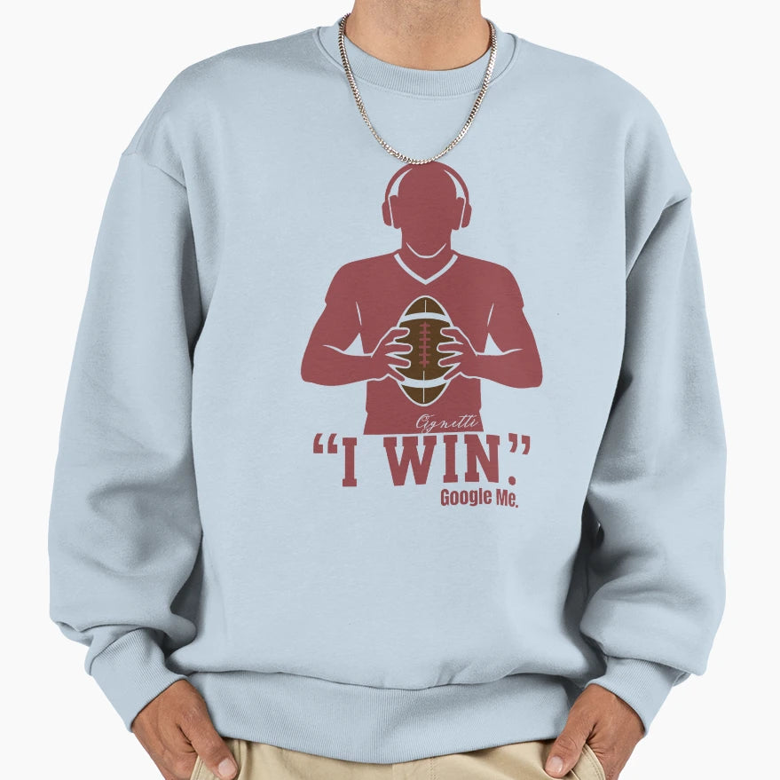 Football Coach Curt Cignetti I Sweatshirt - Casual Everyday Wear Unisex - T-Shirt, Sweatshirt, Hoodie