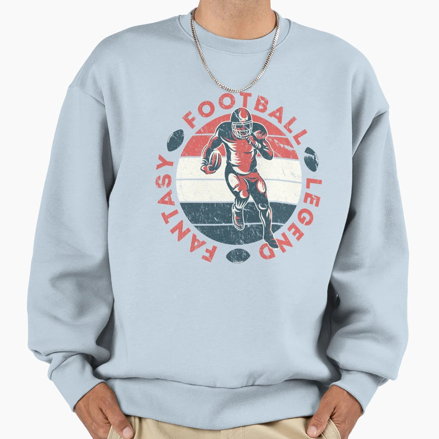 Fantasy Football Legend Ultimate Fan Sweatshirt - Minimalist Print Unisex - T-Shirt, Sweatshirt, Hoodie