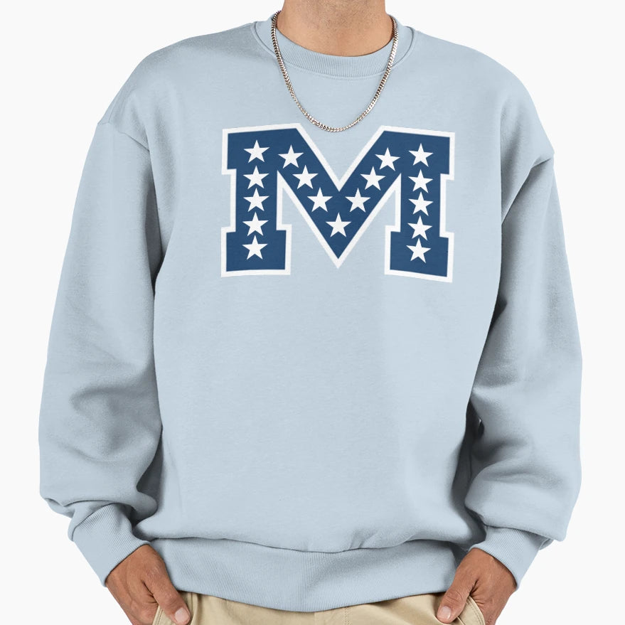 Battle M Sweatshirt - Graphic Print Men Women - T-Shirt, Sweatshirt, Hoodie