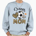Soccer Mom Game Day Cheer Mom Sweatshirt - Aesthetic Graphic Men Women - T-Shirt, Sweatshirt, Hoodie