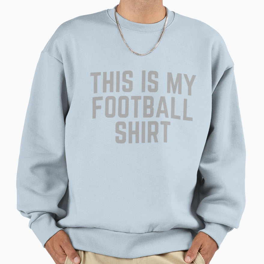 Football Team Colors Game Day This Sweatshirt - Trendy Graphic for Adults - T-Shirt, Sweatshirt, Hoodie