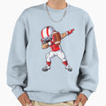 Dabbing Football Dab Dance Funny Sweatshirt - Custom Art Print for Adults - T-Shirt, Sweatshirt, Hoodie