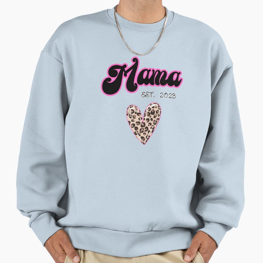 Mama 2023 Sweatshirt - Graphic Print for Adults - T-Shirt, Sweatshirt, Hoodie