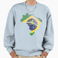 Brazil Qatar 2022 Brazilian Soccer Sweatshirt - Minimalist Print Men Women - T-Shirt, Sweatshirt, Hoodie
