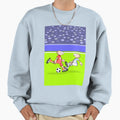 Soccer One Player Strikes Sweatshirt - Aesthetic Graphic Men Women - T-Shirt, Sweatshirt, Hoodie