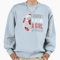 I Know I Play Like Soccer Sweatshirt - Minimalist Print for Adults - T-Shirt, Sweatshirt, Hoodie