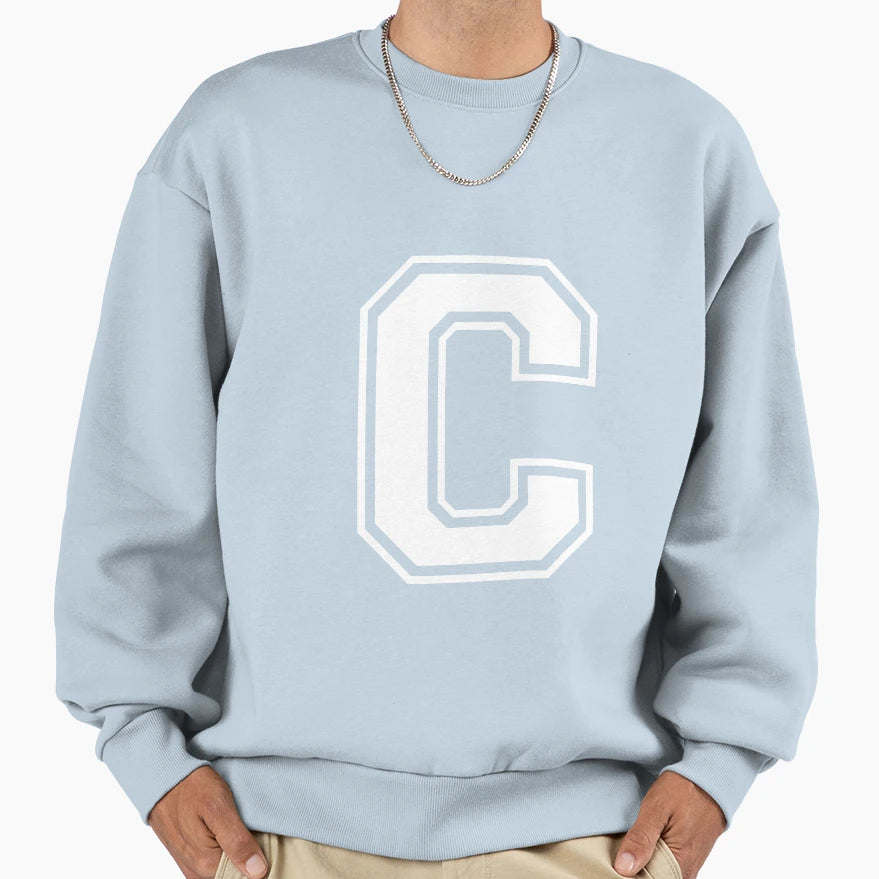 Letter C Sweatshirt - Aesthetic Graphic Unisex - T-Shirt, Sweatshirt, Hoodie