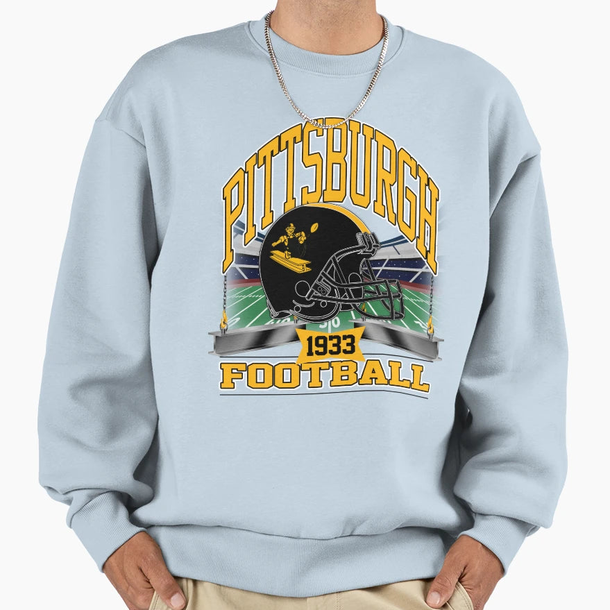 Pittsburgh Football Gridiron Legacy Sweatshirt - Unique Graphic Men Women - T-Shirt, Sweatshirt, Hoodie