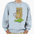 Bear Soccer Player Soccer Sweatshirt - Custom Art Print Men Women - T-Shirt, Sweatshirt, Hoodie