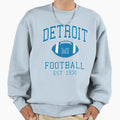 Detroit Football Sweatshirt - Unique Graphic Men Women - T-Shirt, Sweatshirt, Hoodie