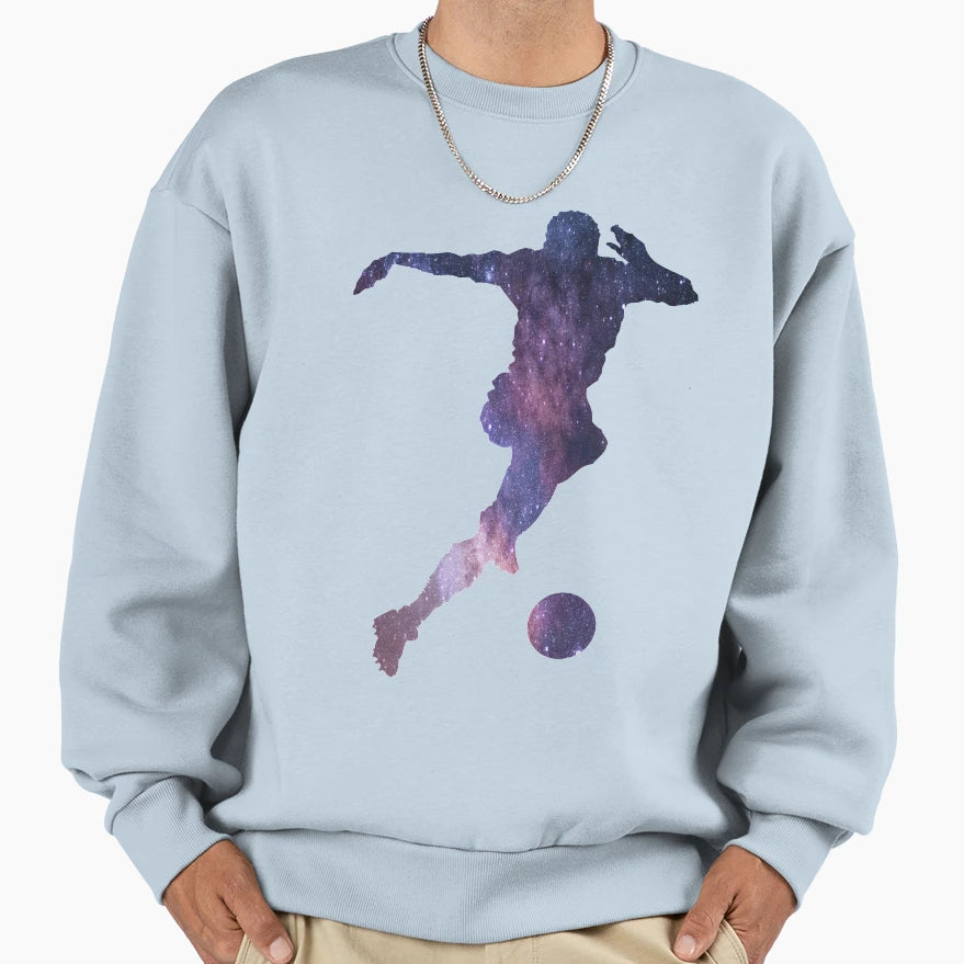 Soccer Galaxy Sport Club Game Ball Sweatshirt - Fun Novelty Design Unisex - T-Shirt, Sweatshirt, Hoodie