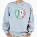 Beer And Football Italys Sweatshirt - Casual Everyday Wear for Adults - T-Shirt, Sweatshirt, Hoodie