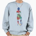 Soccer Player Ball Sweatshirt - Fun Novelty Design Men Women - T-Shirt, Sweatshirt, Hoodie