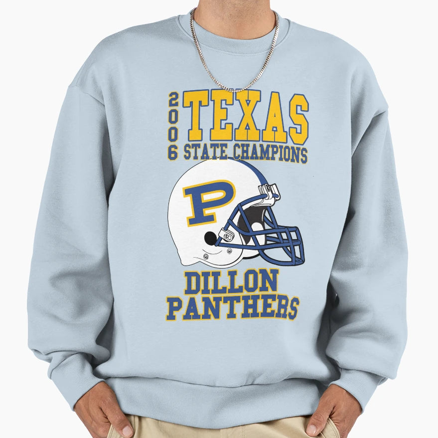 Dillon Panthers State Champs Sweatshirt - Unique Graphic for Adults - T-Shirt, Sweatshirt, Hoodie