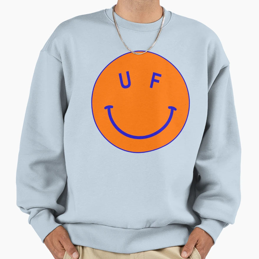 Uf Happy Sweatshirt - Streetwear Style Men Women - T-Shirt, Sweatshirt, Hoodie