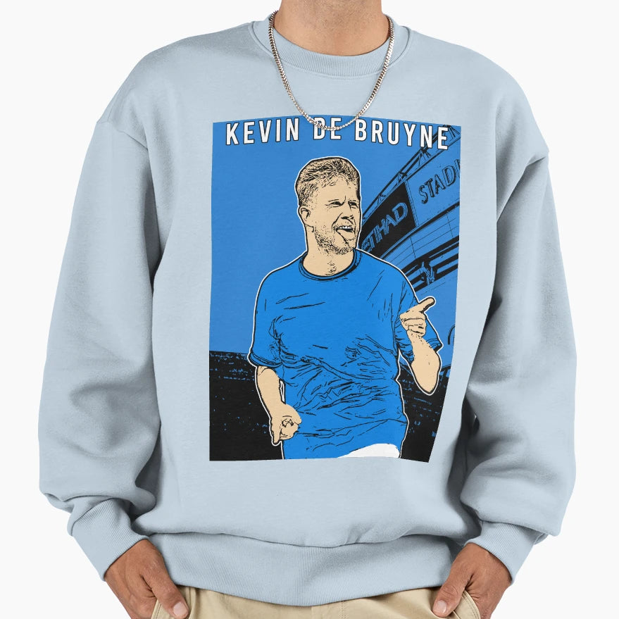 Kevin De Bruyne Sweatshirt - Minimalist Print Unisex - T-Shirt, Sweatshirt, Hoodie