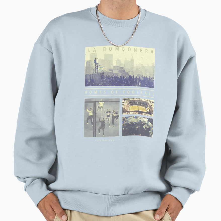 Homes Football La Bombonera Sweatshirt - Novelty Apparel Unisex - T-Shirt, Sweatshirt, Hoodie
