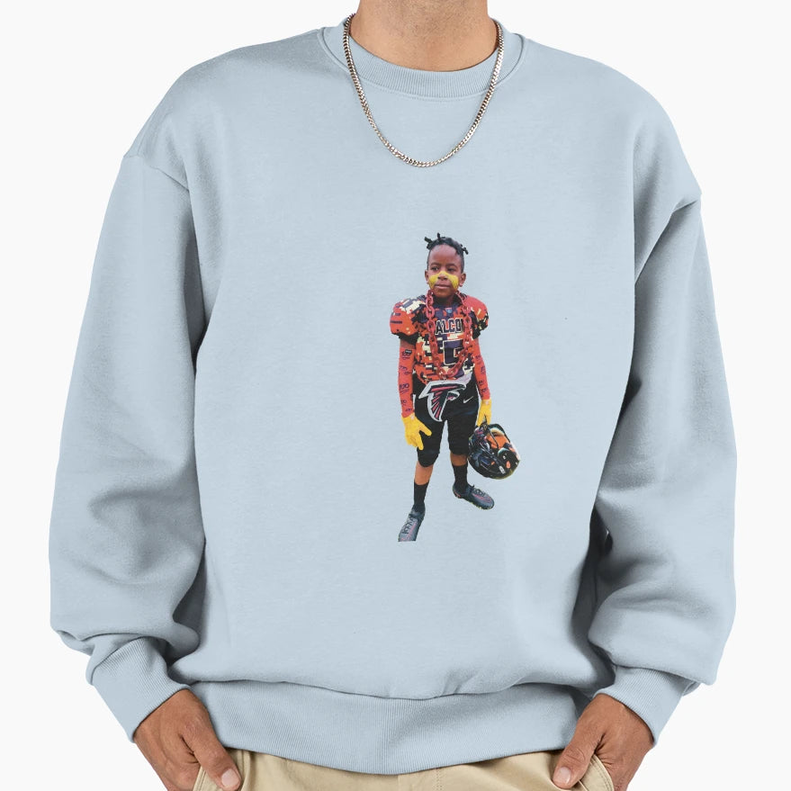 War Mode Football Sweatshirt - Unique Graphic Unisex - T-Shirt, Sweatshirt, Hoodie