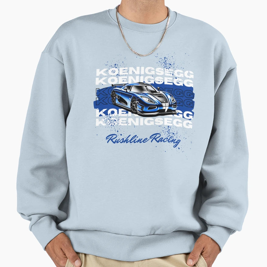 Rushline Racing Agera Inspired Sweatshirt - Fun Novelty Design Unisex - T-Shirt, Sweatshirt, Hoodie