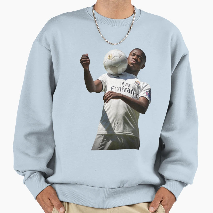 Vinicius Junior Sweatshirt - Minimalist Print Men Women - T-Shirt, Sweatshirt, Hoodie