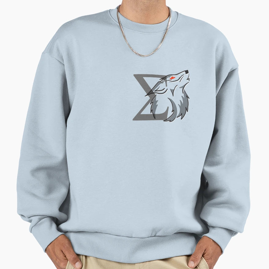 Sigma Wolf Sweatshirt - Novelty Apparel Unisex - T-Shirt, Sweatshirt, Hoodie