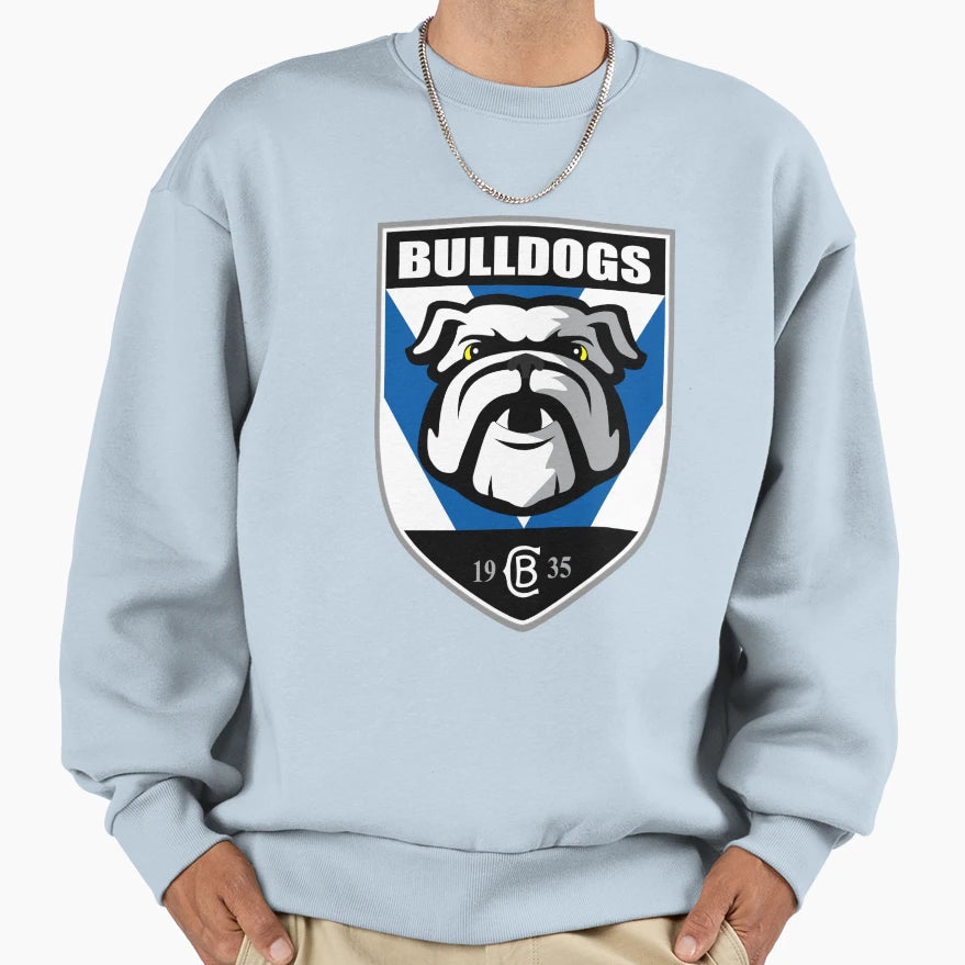 Bulldogs Logo Sweatshirt - Novelty Apparel Unisex - T-Shirt, Sweatshirt, Hoodie