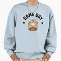 Football Cat Game Day Sweatshirt - Aesthetic Graphic for Adults - T-Shirt, Sweatshirt, Hoodie