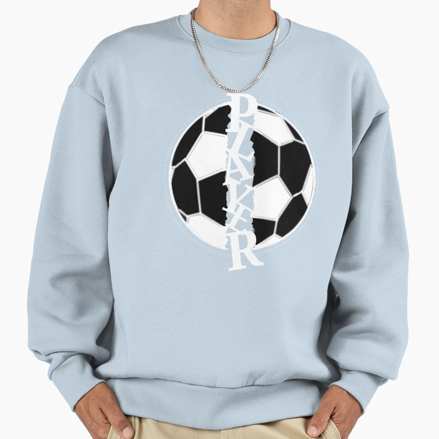 Soccer Football Player Text 4 0 Sweatshirt - Novelty Apparel Men Women - T-Shirt, Sweatshirt, Hoodie