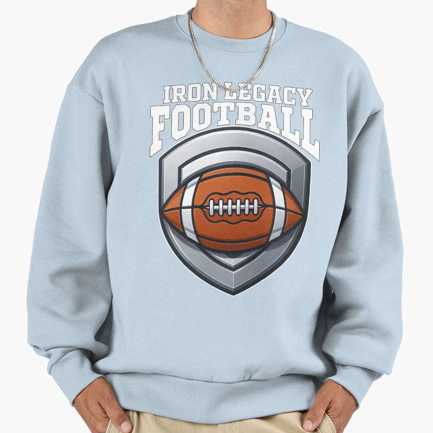 Iron Legacy Football New England Sweatshirt - Minimalist Print Men Women - T-Shirt, Sweatshirt, Hoodie