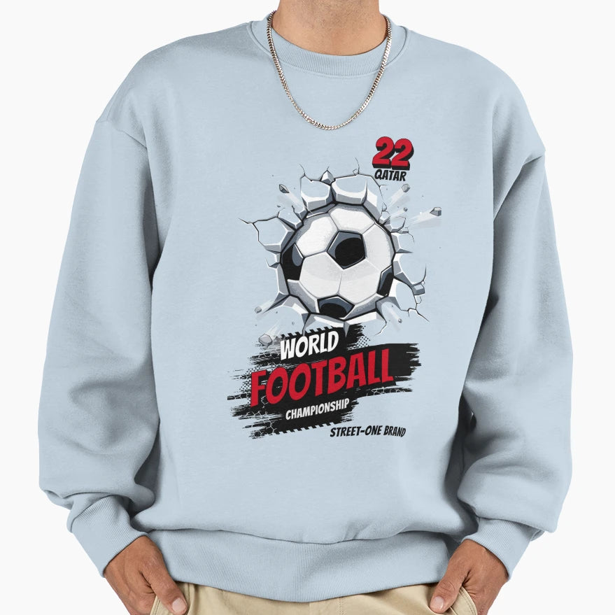 World Football Championship Street Sweatshirt - Unique Graphic Men Women - T-Shirt, Sweatshirt, Hoodie