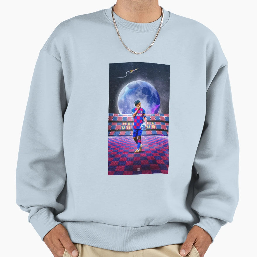 Brazilian Football Player From Sweatshirt - Graphic Print for Adults - T-Shirt, Sweatshirt, Hoodie