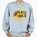 Black Gold Game Day High School Sweatshirt - Novelty Apparel for Adults - T-Shirt, Sweatshirt, Hoodie