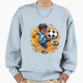 Soccer Showdown Animated Adventures Sweatshirt - Unique Graphic for Adults - T-Shirt, Sweatshirt, Hoodie