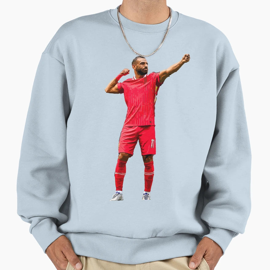 Mo Salah Sweatshirt - Unique Graphic Unisex - T-Shirt, Sweatshirt, Hoodie