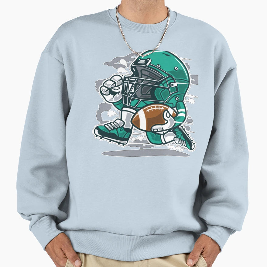 Art Football Sport Right Sweatshirt - Aesthetic Graphic Men Women - T-Shirt, Sweatshirt, Hoodie