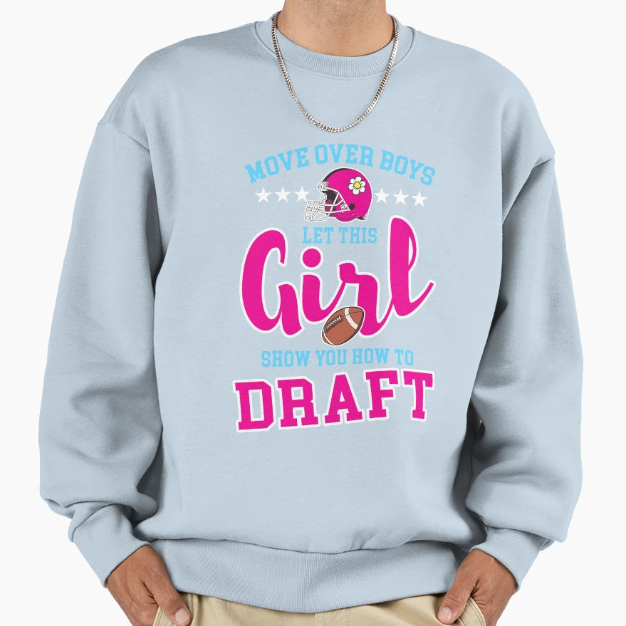Fantasy Football Draft Sweatshirt - Trendy Graphic for Adults - T-Shirt, Sweatshirt, Hoodie