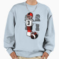 Football Training Player Ball Sweatshirt - Unique Graphic for Adults - T-Shirt, Sweatshirt, Hoodie