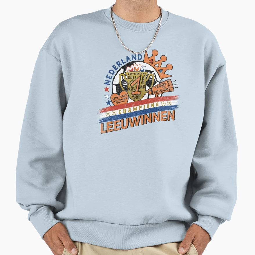 Holland Leeuwinnen Champions Woso Sweatshirt - Custom Art Print for Adults - T-Shirt, Sweatshirt, Hoodie