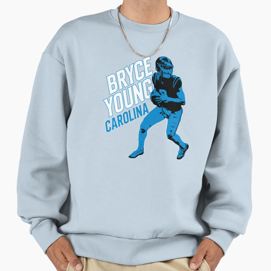 Bryce Young Carolina Panthers Sweatshirt - Novelty Apparel Men Women - T-Shirt, Sweatshirt, Hoodie