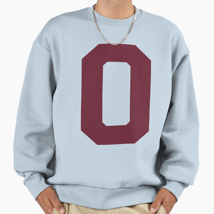 Number 0 Maroon Zero Sports Number 0 Sweatshirt - Custom Art Print Unisex - T-Shirt, Sweatshirt, Hoodie