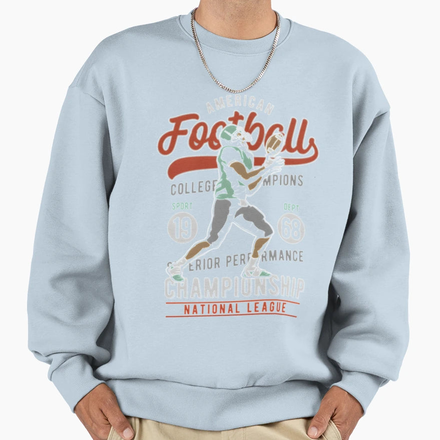 American Football National League Sweatshirt - Trendy Graphic for Adults - T-Shirt, Sweatshirt, Hoodie