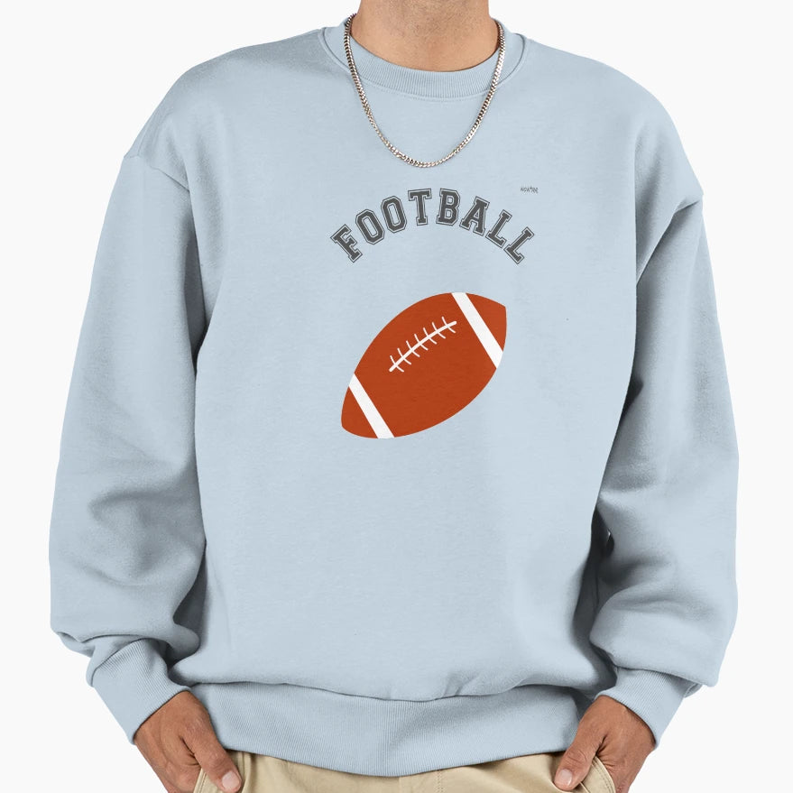 Football 1 Sweatshirt - Custom Art Print for Adults - T-Shirt, Sweatshirt, Hoodie